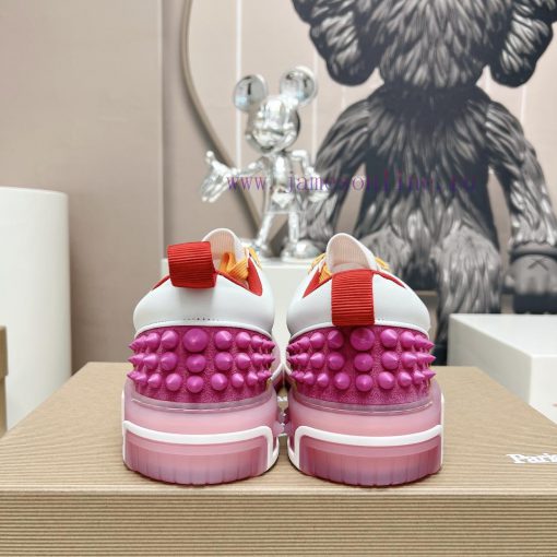 Couple 'Top'Christian LouboutingCL Red soled Shoes Couple's Casual Headnail Board Shoes Seriwfsrthkv - Image 9