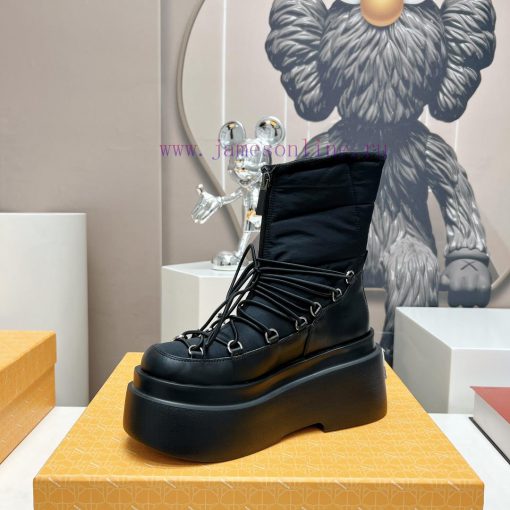 Top tierNakewolf 23vs Autumn Latest Show Hate Tian Gao Waterproof Platform Fashion Boot Colll7r0g136 - Image 7