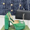 Gucci 24S Spring/Summer New Product Double G Diamond BuckleHentian High Waterproof Platform 6o3ta5mr