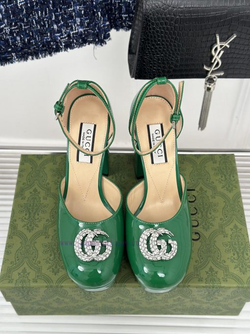 Gucci 24S Spring/Summer New Product Double G Diamond BuckleHentian High Waterproof Platform 6o3ta5mr - Image 5