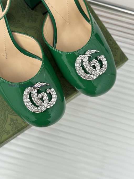 Gucci 24S Spring/Summer New Product Double G Diamond BuckleHentian High Waterproof Platform 6o3ta5mr - Image 8