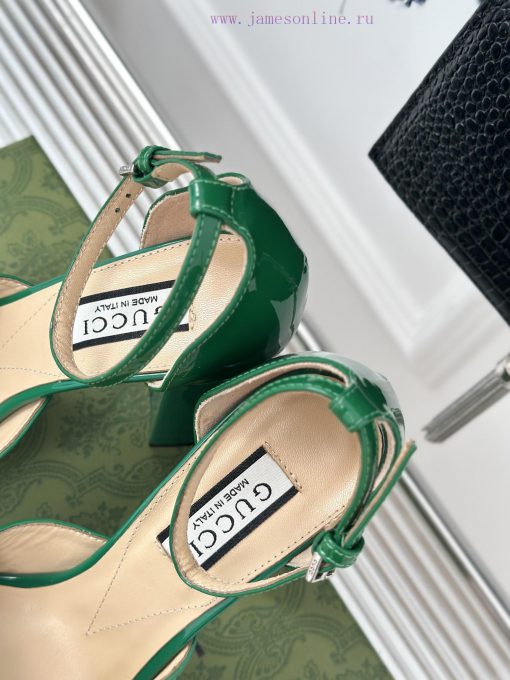 Gucci 24S Spring/Summer New Product Double G Diamond BuckleHentian High Waterproof Platform 6o3ta5mr - Image 9