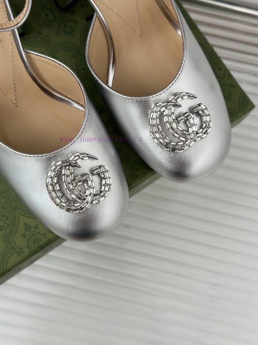 Gucci 24S Spring/Summer New Product Double G Diamond BuckleHentian High Waterproof Platform ub9ya4p2 - Image 8