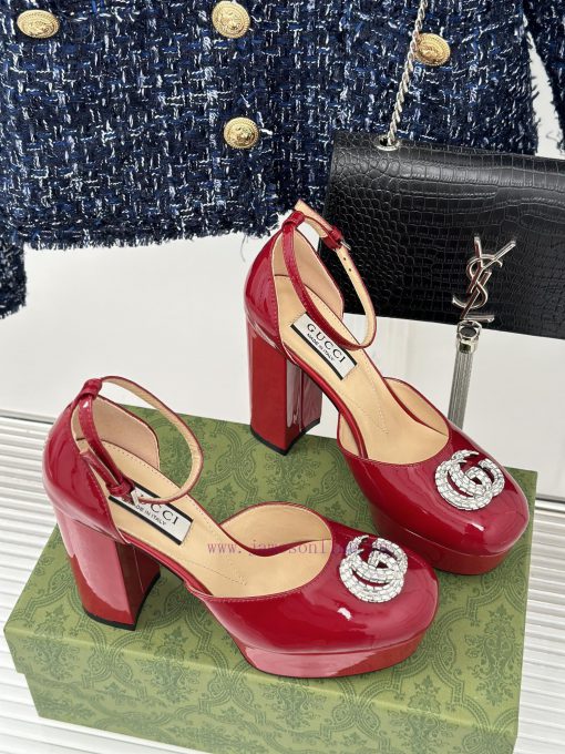 Gucci 24S Spring/Summer New Product Double G Diamond BuckleHentian High Waterproof Platform a2z765kd - Image 4