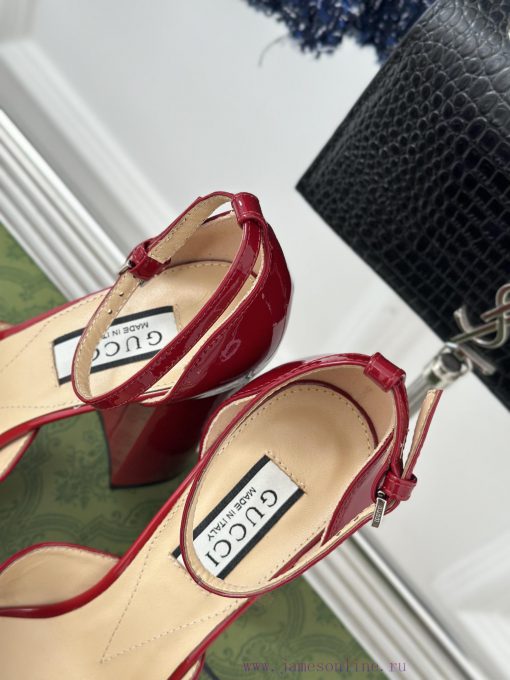 Gucci 24S Spring/Summer New Product Double G Diamond BuckleHentian High Waterproof Platform a2z765kd - Image 9