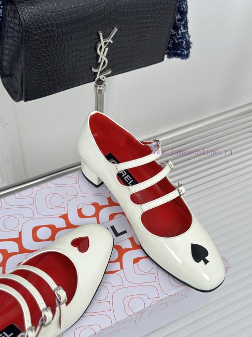 French niche Carel series new retro collectionLove limited edition Mary Jane shoesFull of gitlfgf6hd - Image 6