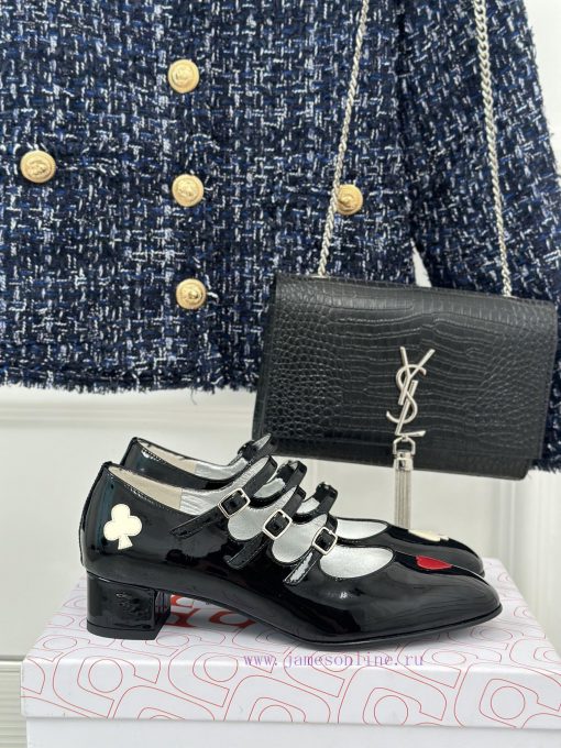 French niche Carel series new retro collectionLove limited edition Mary Jane shoesFull of gihcwg466k - Image 2