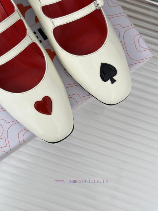 French niche Carel series new retro collectionLove limited edition Mary Jane shoesFull of gitlfgf6hd - Image 8
