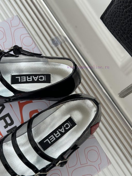 French niche Carel series new retro collectionLove limited edition Mary Jane shoesFull of gihcwg466k - Image 9