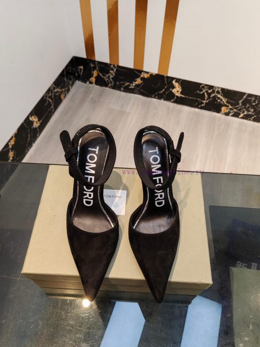 TOM FORD Top High Heel Hollow SandalsImported Yangjing shoe upper with Czech diamondsFootstelz3jt7wg - Image 2