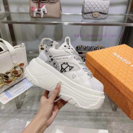 2023 New NAKEDWOLFE Wolf HeadThick soled casual and comfortable sports shoes,This is a very ectyjdkx - Image 4