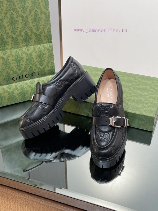 In stock Gucci2023ss new top quality productGucci women's double G embroidery Matelass é sericbk39a7 - Image 7