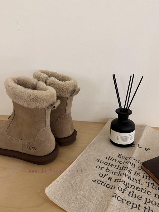 GG ² ⁰² ³ Sand colored Details𝐔𝐠. 𝐠 | Korean handmade sheep curly bootsMilard Girl's Dream B7795aq31 - Image 4