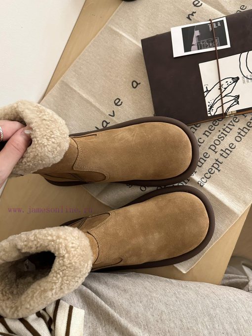 GG ² ⁰² ³ Chestnut Details𝐔𝐠. 𝐠 | Korean handmade sheep curly bootsMilard Girl's Dream Bootszxjw6heg - Image 6