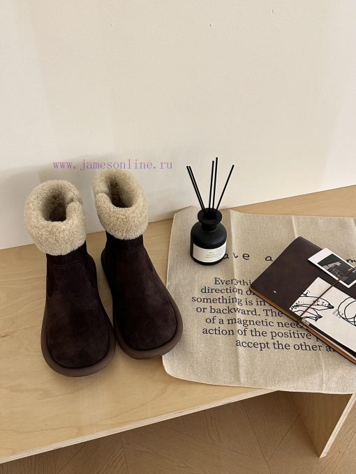 GG ² ⁰² ³ black details𝐔𝐠. 𝐠 | Korean handmade sheep curly bootsMilard Girl's Dream Boots~Hada12dr9x