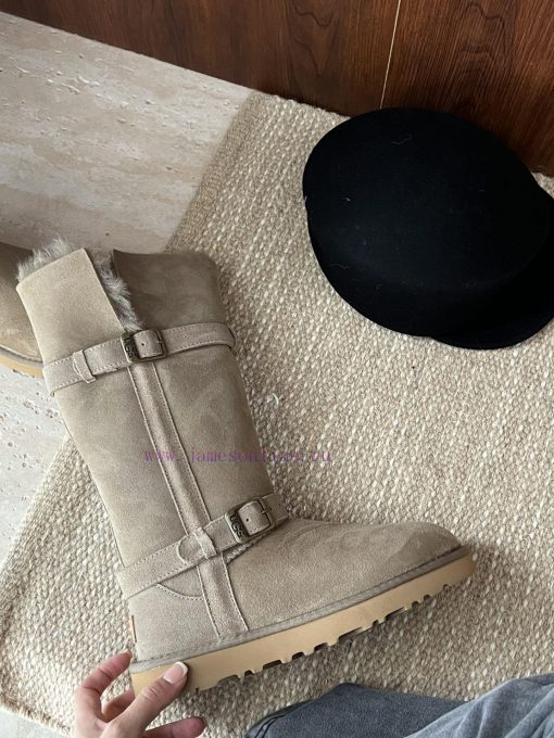 GG ² ⁰² ³ Autumn/Winter Long Boots Leather Buckle Two Wear Knight BootsThe long legs become 3pi4t5lr - Image 5