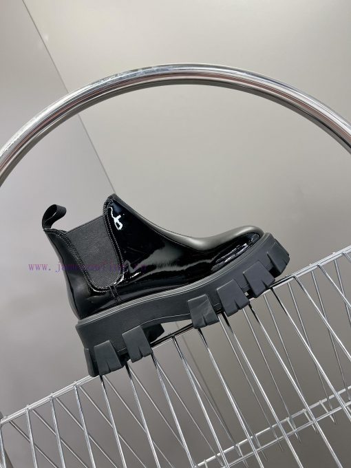 PRADA Top Sponge Cake Thick Bottom Pocket Triangle Logo Couple BootsThe original version 11 ar44w3bv - Image 6