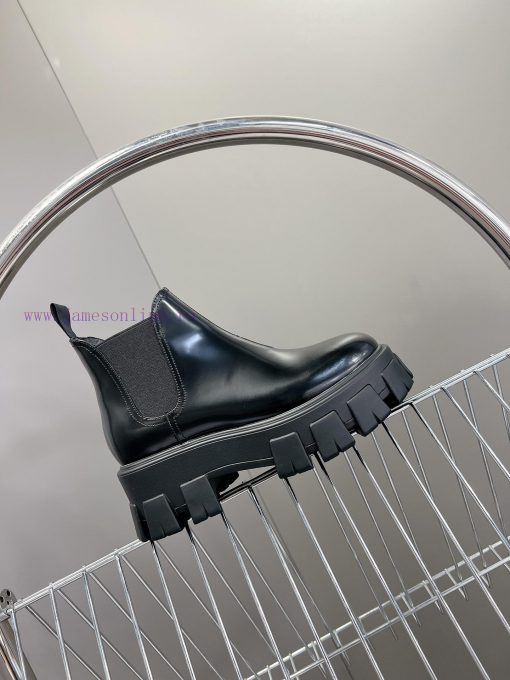 PRADA Top Sponge Cake Thick Bottom Pocket Triangle Logo Couple BootsThe original version 11 e3aja39b - Image 6