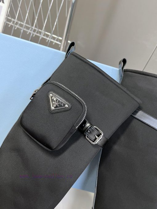 PRADA Top Sponge Cake Thick Bottom Pocket Triangle Logo Couple BootsThe original version 11 gdyxqx11 - Image 9