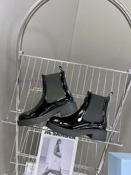 Prada PARADA Top Triangle Logo Couple's loafersOriginal mold bottom 11 replicaAnti slip and pxu7souu - Image 7