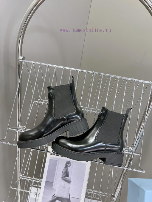 Prada PARADA Top Triangle Logo Couple's loafersOriginal mold bottom 11 replicaAnti slip and i6exoqor - Image 7