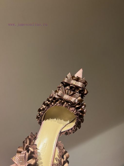 The mostCrystal Lace Lace High Heel SandalsExquisite princess shoes, none of themThere is ne5ccix7b7 - Image 5