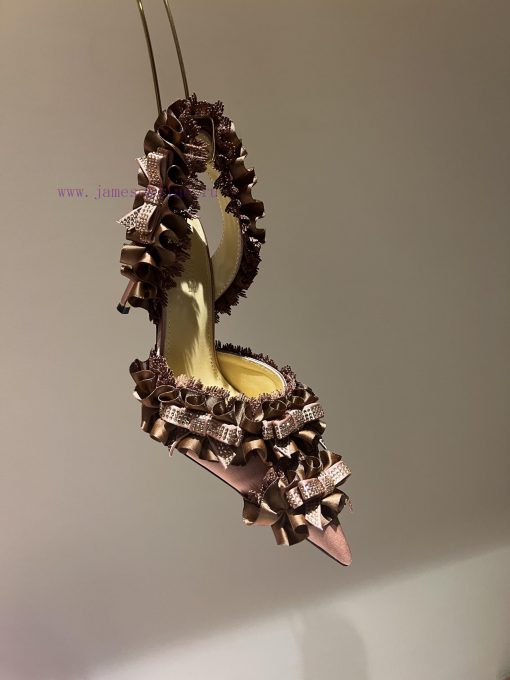 The mostCrystal Lace Lace High Heel SandalsExquisite princess shoes, none of themThere is ne5ccix7b7 - Image 7