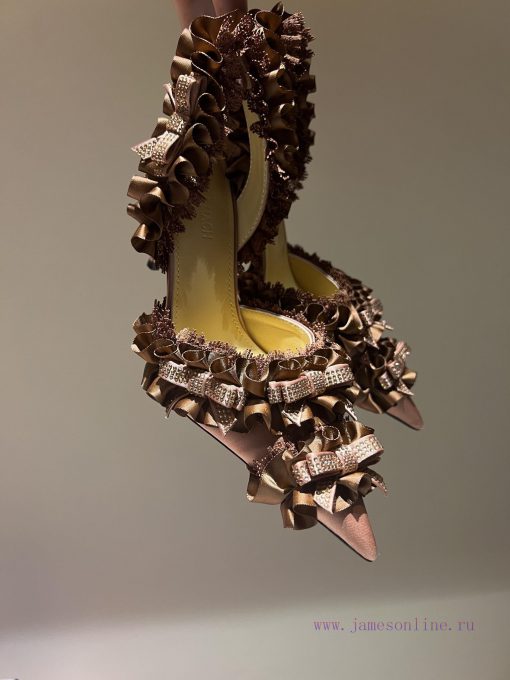 The mostCrystal Lace Lace High Heel SandalsExquisite princess shoes, none of themThere is ne5ccix7b7 - Image 10