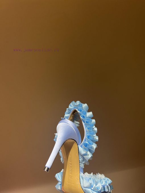 The mostCrystal Lace Lace High Heel SandalsExquisite princess shoes, none of themThere is ne2ziptmfx - Image 6