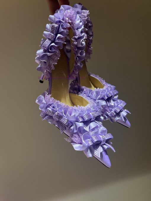 The mostCrystal Lace Lace High Heel SandalsExquisite princess shoes, none of themThere is neh9dg3av0 - Image 10