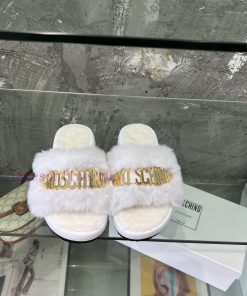 Moschino Mao Mao Slippers ️️ High end Lazy Slippers Released Across the Internet 🧐  Elegant 4714ifvw