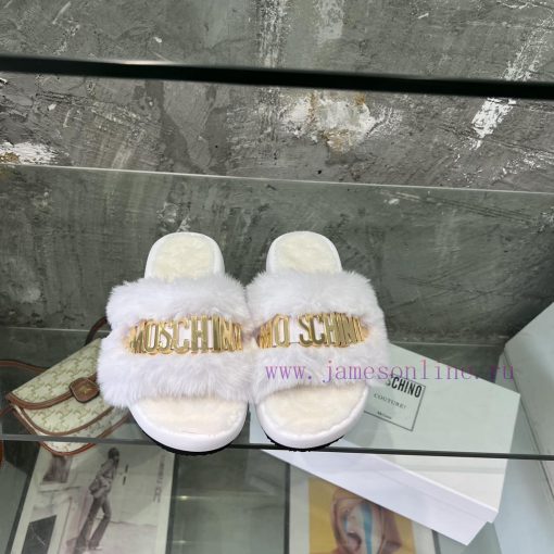 Moschino Mao Mao Slippers ️️ High end Lazy Slippers Released Across the Internet 🧐  Elegant 4714ifvw - Image 2