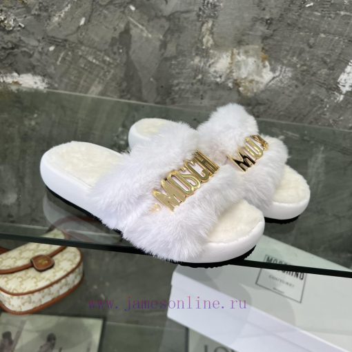 Moschino Mao Mao Slippers ️️ High end Lazy Slippers Released Across the Internet 🧐  Elegant 4714ifvw - Image 4