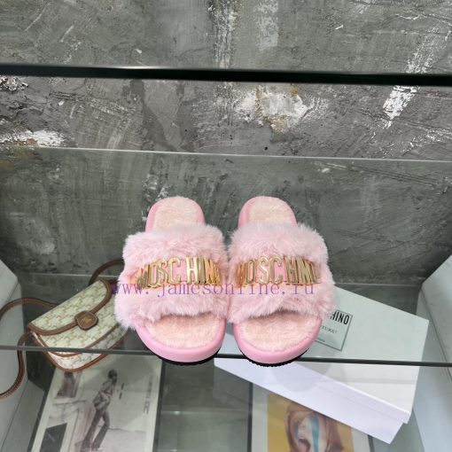 Moschino Mao Mao Slippers ️️ High end Lazy Slippers Released Across the Internet 🧐  Elegant e42uylp4