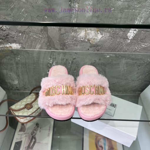 Moschino Mao Mao Slippers ️️ High end Lazy Slippers Released Across the Internet 🧐  Elegant e42uylp4 - Image 2