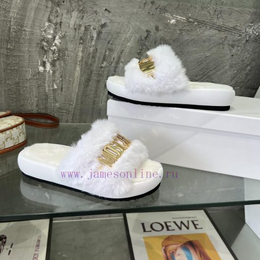 Moschino Mao Mao Slippers ️️ High end Lazy Slippers Released Across the Internet 🧐  Elegant 4714ifvw - Image 8