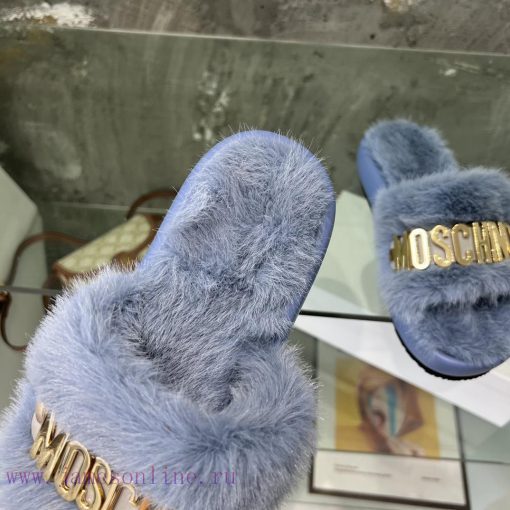 Moschino Mao Mao Slippers ️️ High end Lazy Slippers Released Across the Internet 🧐  Elegant ch3tfv03 - Image 6
