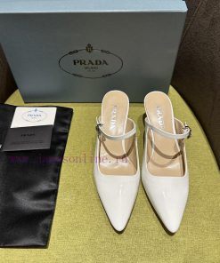 Prada/Prada 2024 Spring/Summer New Product Shining Debut: This patent leather high-heeled shux88kprh