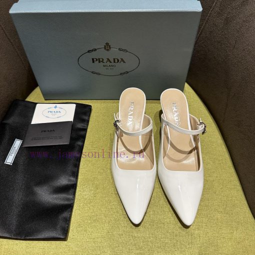 Prada/Prada 2024 Spring/Summer New Product Shining Debut: This patent leather high-heeled shux88kprh