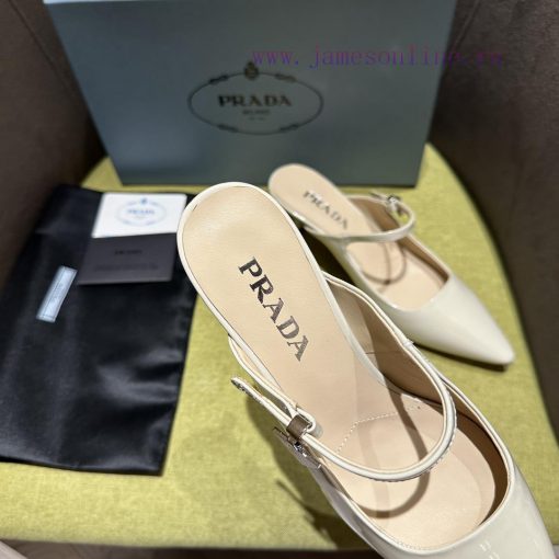 Prada/Prada 2024 Spring/Summer New Product Shining Debut: This patent leather high-heeled shgsqmcfmh - Image 7