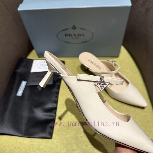 Prada/Prada 2024 Spring/Summer New Product Shining Debut: This patent leather high-heeled shgsqmcfmh - Image 8