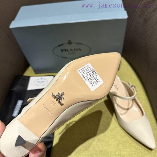 Prada/Prada 2024 Spring/Summer New Product Shining Debut: This patent leather high-heeled shgsqmcfmh - Image 10