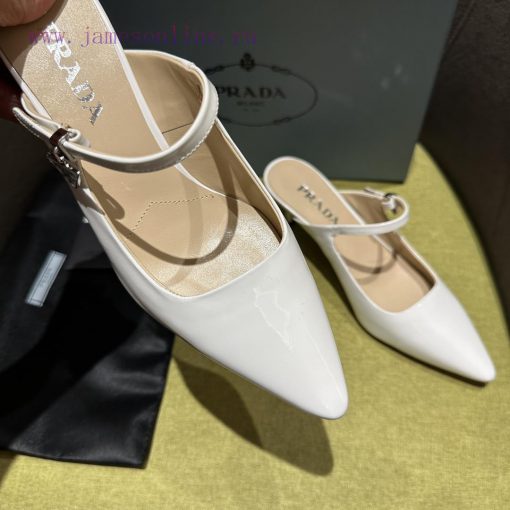 Prada/Prada 2024 Spring/Summer New Product Shining Debut: This patent leather high-heeled shux88kprh - Image 6