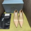 Prada/Prada 2024 SS Spring/Summer New Product Shining Debut Lacquer High Heels, with Prada's4lco66jr