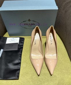 Prada/Prada 2024 SS Spring/Summer New Product Shining Debut Lacquer High Heels, with Prada's4lco66jr