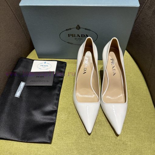 Prada/Prada 2024 SS Spring/Summer New Product Shining Debut Lacquer High Heels, with Prada's9tdjoyk4