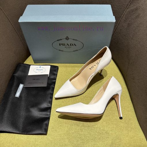 Prada/Prada 2024 SS Spring/Summer New Product Shining Debut Lacquer High Heels, with Prada's9tdjoyk4 - Image 4