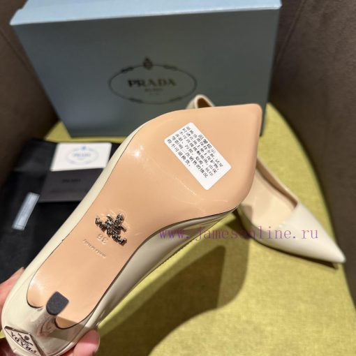Prada/Prada 2024 SS Spring/Summer New Product Shining Debut Lacquer High Heels, with Prada'sxir14tr2 - Image 10