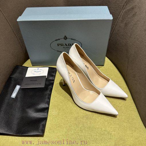 Prada/Prada 2024 SS Spring/Summer New Product Shining Debut Lacquer High Heels, with Prada's9tdjoyk4 - Image 5