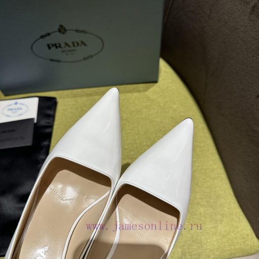 Prada/Prada 2024 SS Spring/Summer New Product Shining Debut Lacquer High Heels, with Prada's9tdjoyk4 - Image 7